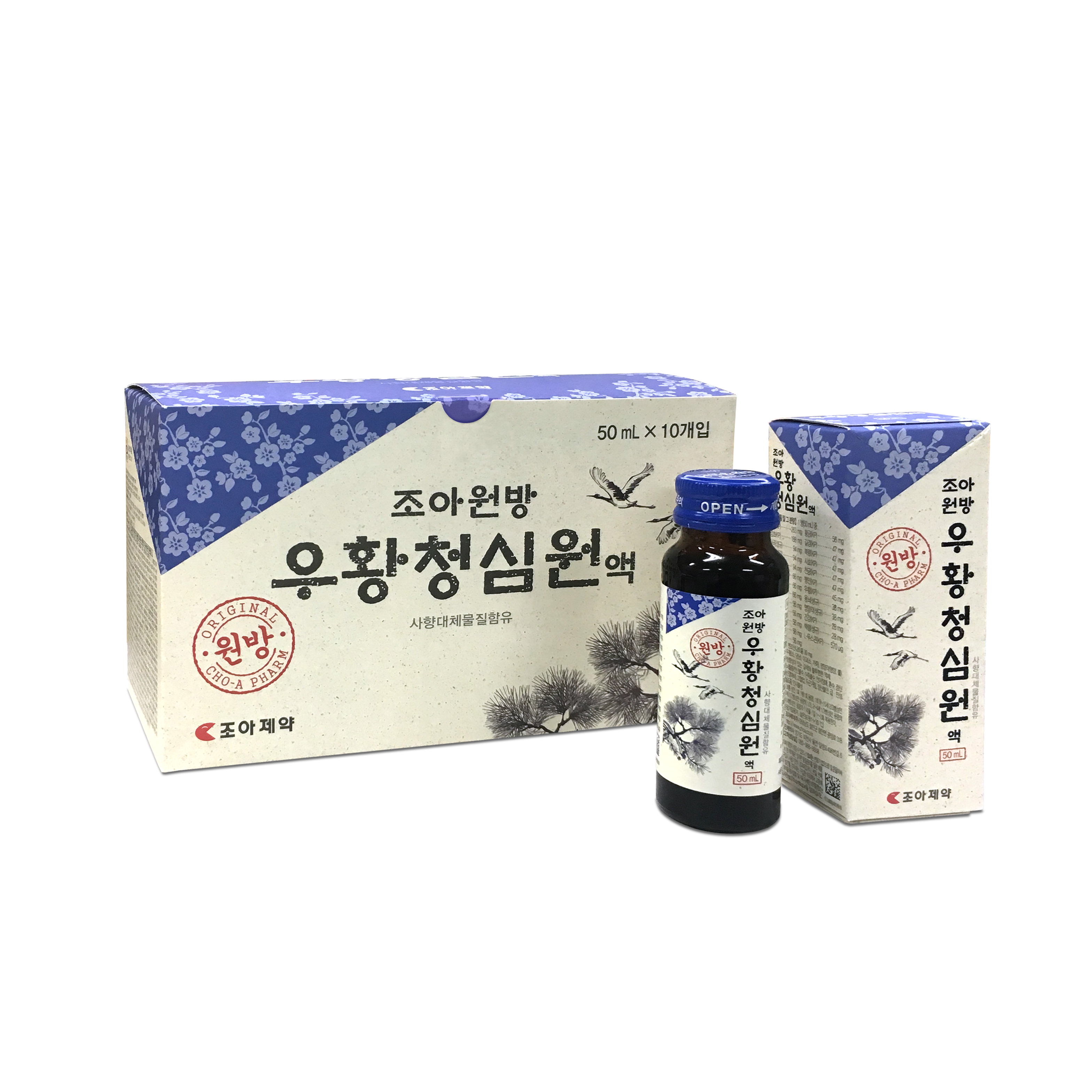 조아원방우황청심원액(사향대체물질함유)